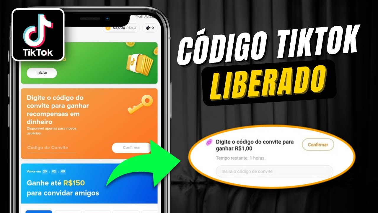 Como Colocar C&Oacute;DIGO TIKTOK (PASSO A PASSO) Aprenda a vincular o c&oacute;digo e ganhar dinheiro com tiktok