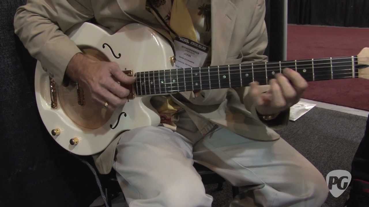 Summer NAMM '11 - HeliArc Guitars Drop Tail Bomber Demo