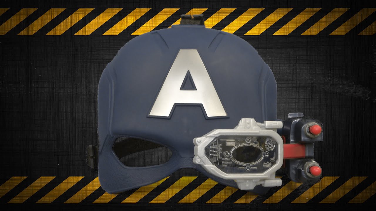 Marvel Captain America Civil War Scope Vision Helmet from Hasbro
