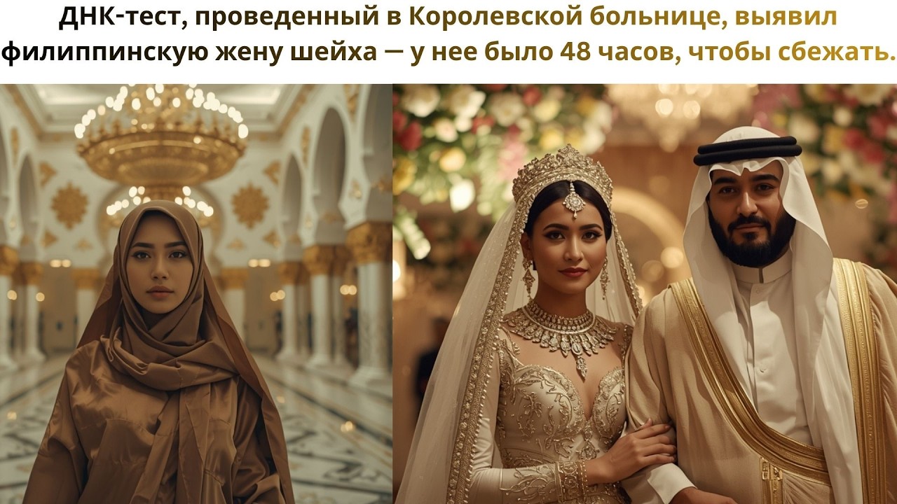 ДНК тест, проведенный в Королевской больнице, выявил филиппинскую жену шейха — у нее было 48 часов,