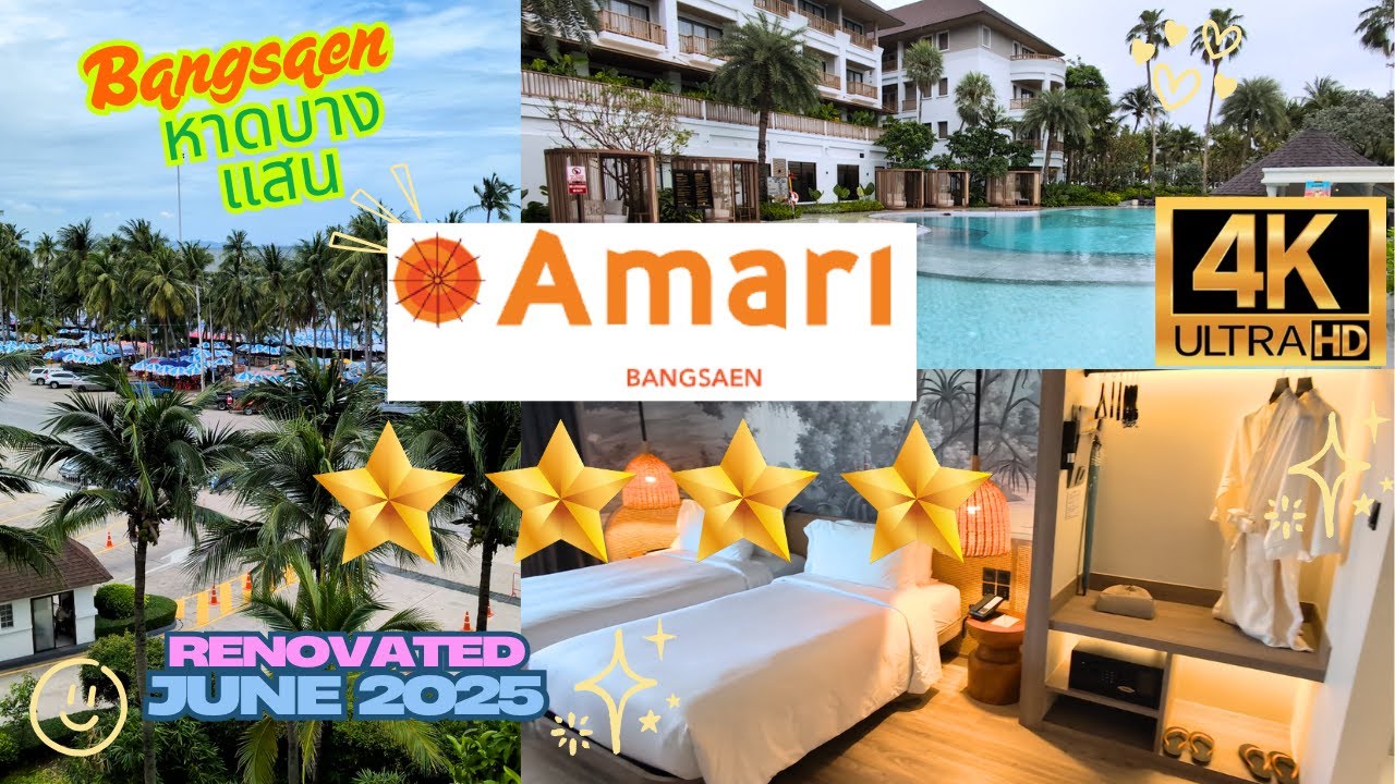 Amari Bangsaen Hotel Newest 4 Star Resort 2025