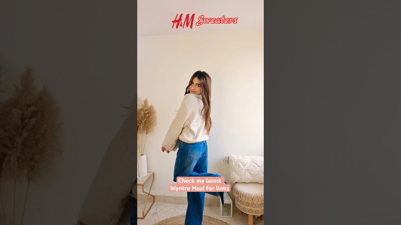 H&M Affordable Sweaters #hm #sweaters #wintercollection #winterfashion #ytshorts #shorts #myntra