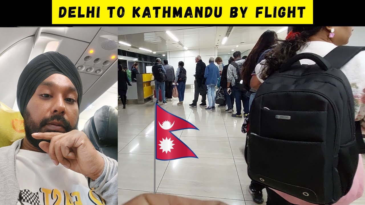 Delhi to Kathmandu by Flight - Nepal #explorergabru #nepal #kathmandu #vlog 88