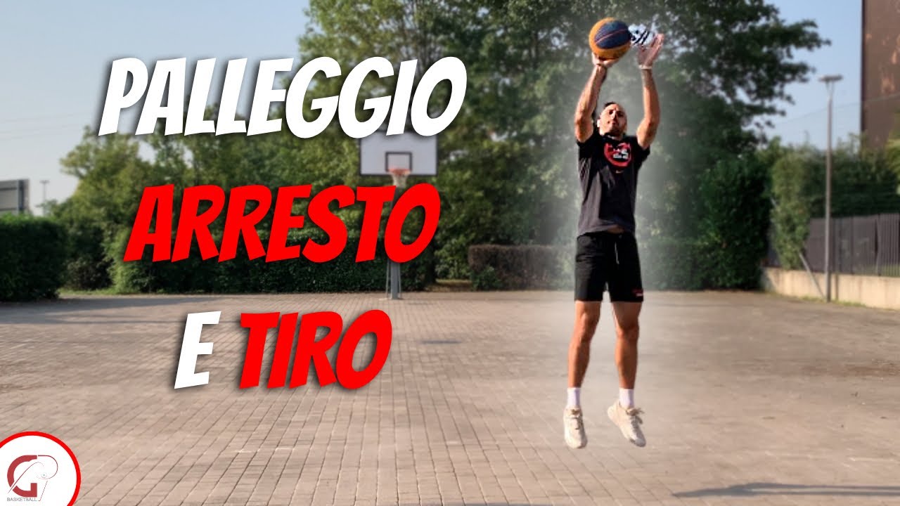 TUTORIAL - il Palleggio ARRESTO E TIRO nel basket