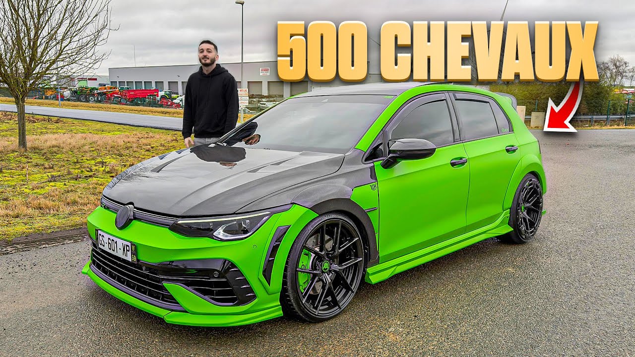 LA PLUS BRUTAL DES GOLF 8R !! 500 CHEVAUX (Pr&eacute;par&eacute;e au MAX !!)🔥
