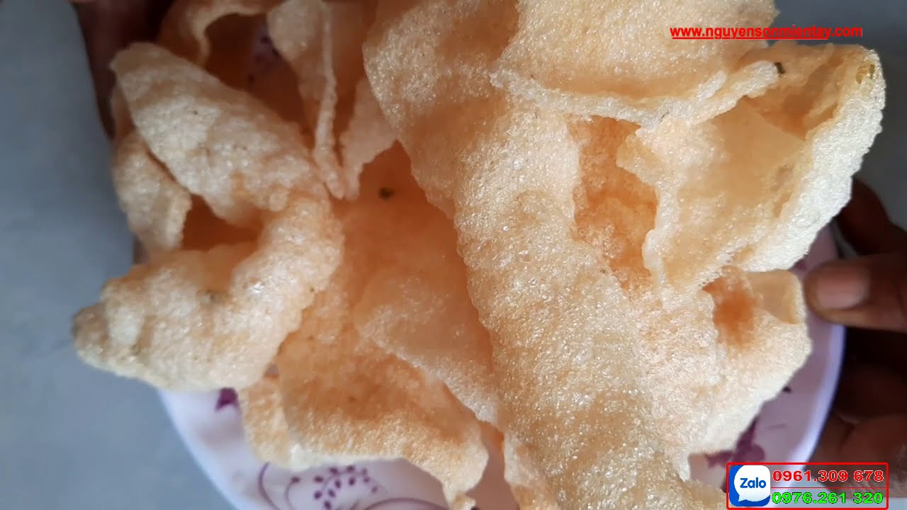 Cách Làm Bánh Phồng Tôm | Món Ăn Vặt Ngon # 26