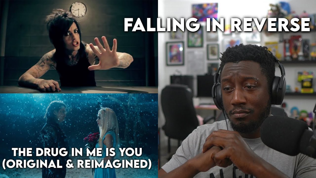 TheBlackSpeed Reacts to The Drug In Me Is You (Original & Reimagined) by Falling In Reverse!