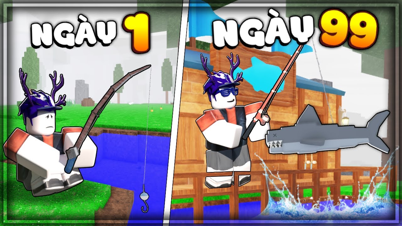 🐟Mình Câu Được CÁ MẬP BÉO?! Khám Phá Update Fishing Mới Trong 99 Nights In The Forest