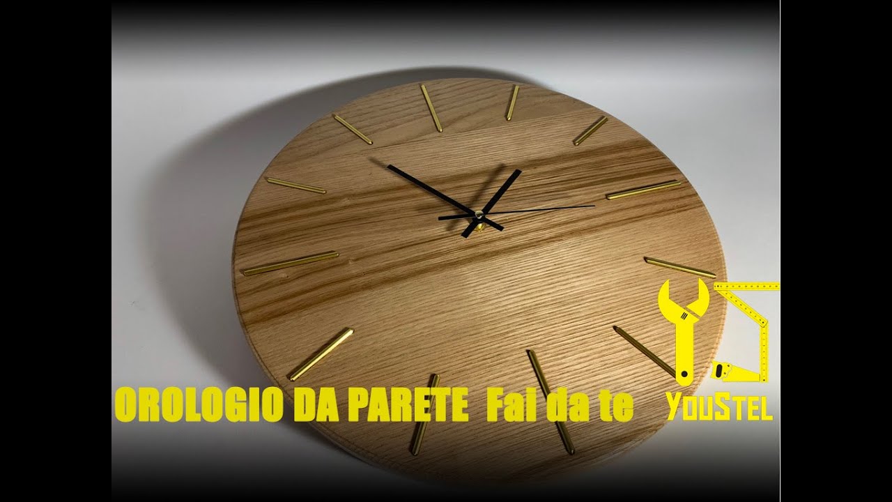 Orologio da parete Fai Da Te, DIY wall clock