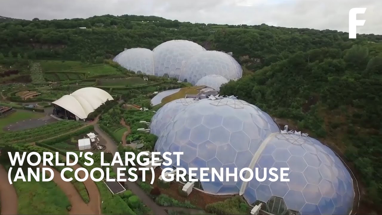 These Geodesic Domes Are Home to The World's Largest Greenhouse