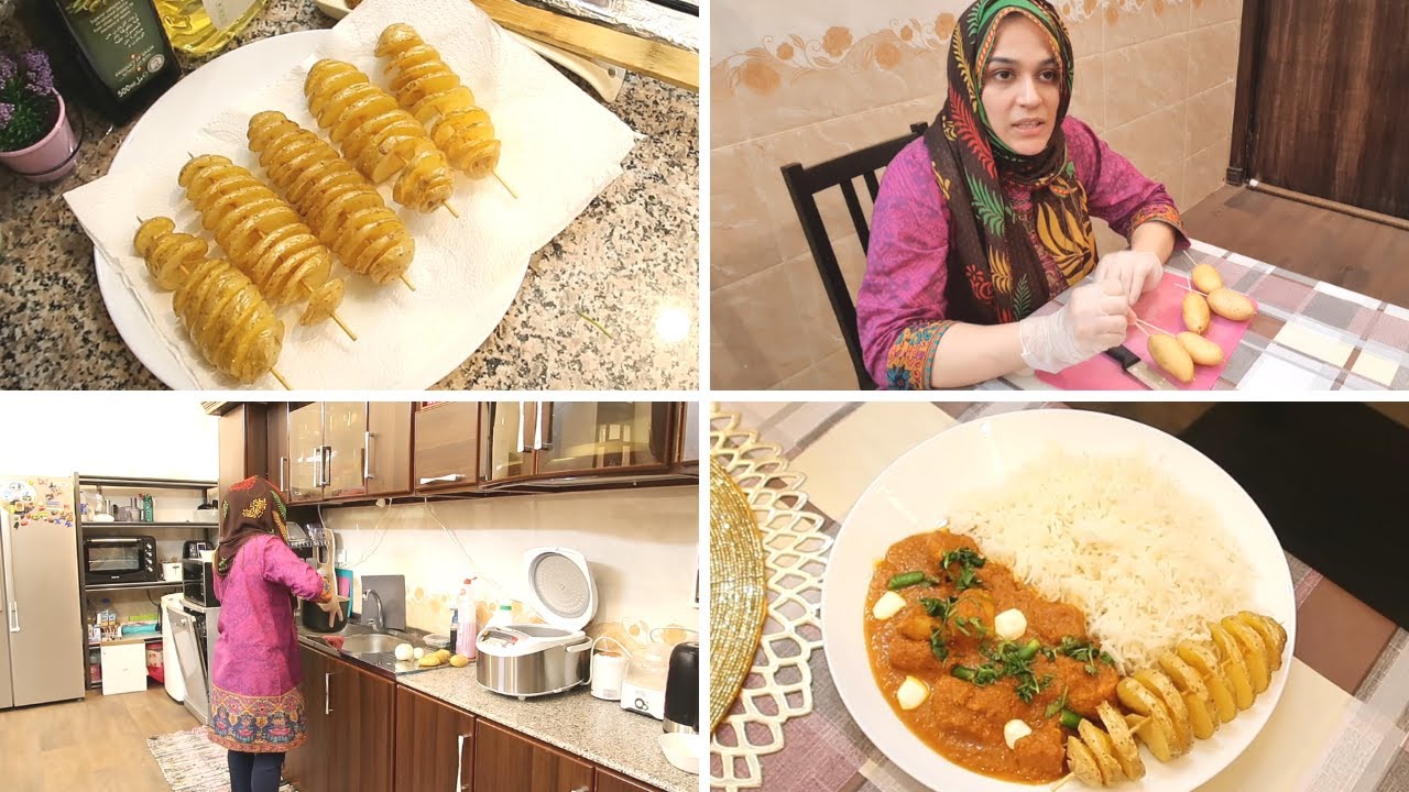Baatein karnay walay mera jawab bhi sun lein - QUICKEST CHICKEN TIKKA CURRY | TORNADO POTATO