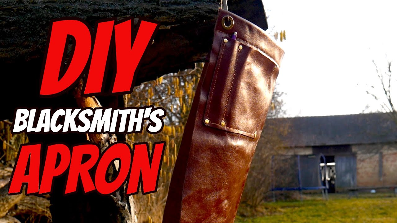 DIY UNIQUE BLACKSMITH'S APRON