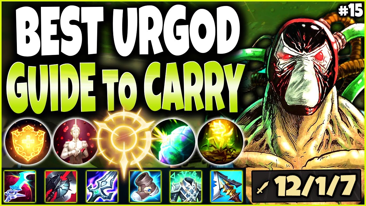 The Best UrGOD Build to ALWAYS 1vALL CARRY ~ LoL Meta Urgot Build/Guide #15 🔥 LoL Urgot s12 Gameplay
