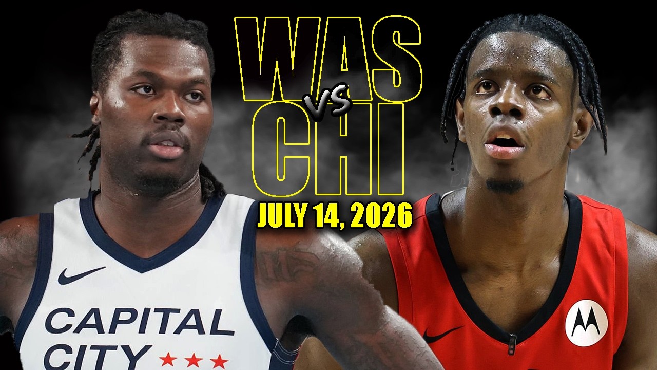 Chicago Bulls vs Washington Wizards Full Game Highlights - July 14, 2026 | NBA Summer League