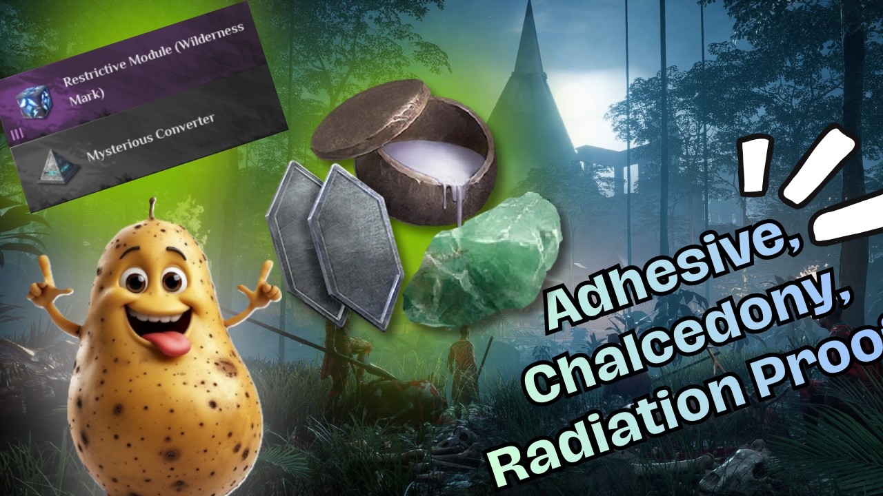 Soulmask | Wetland Ancient Ruins Dungeon | Adhesive, Chalcedony, Radiation Proof Mod 3