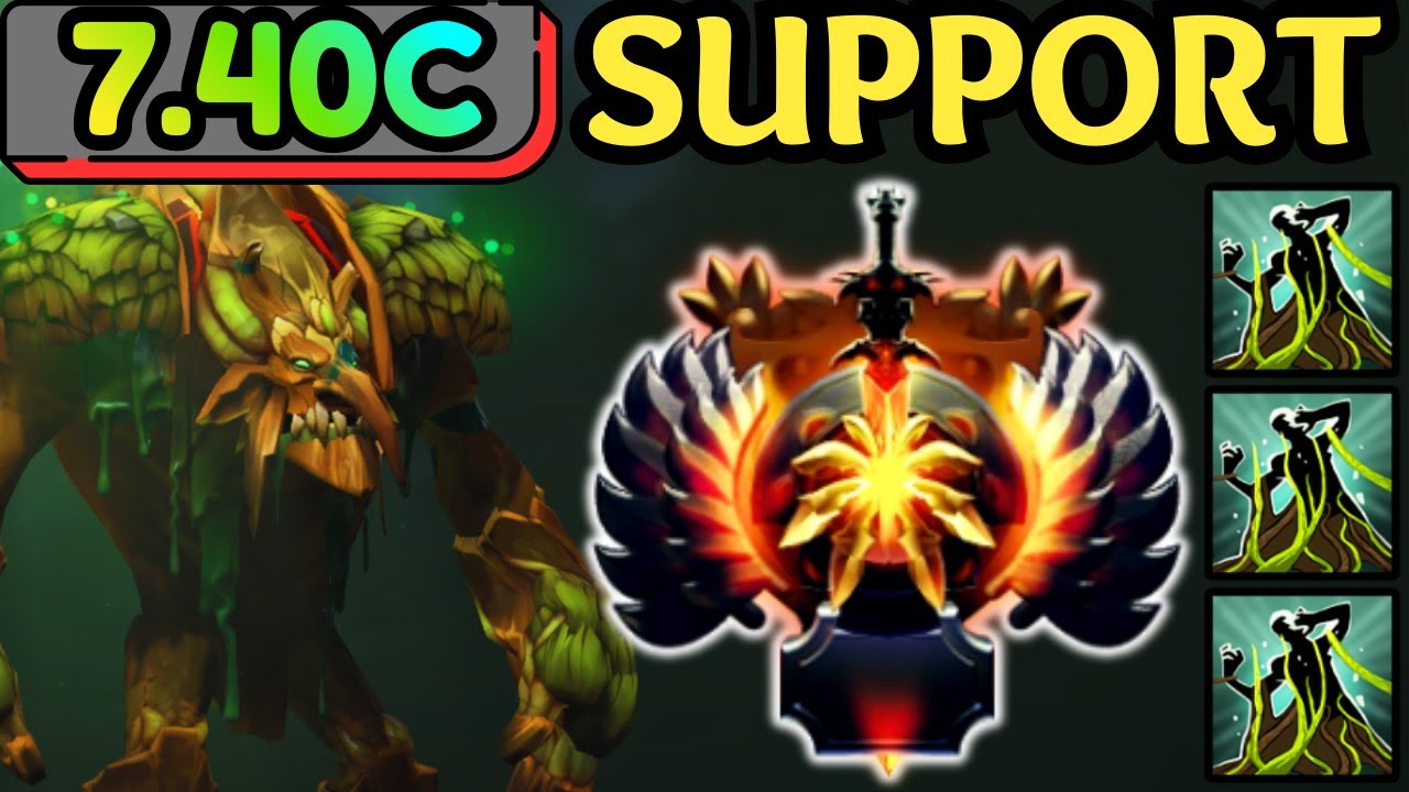 🔥 TREANT PROTECTOR SUPPORT — OVERGROWTH 😈 EVERYONE ROOTED | DOTA 2 🔥