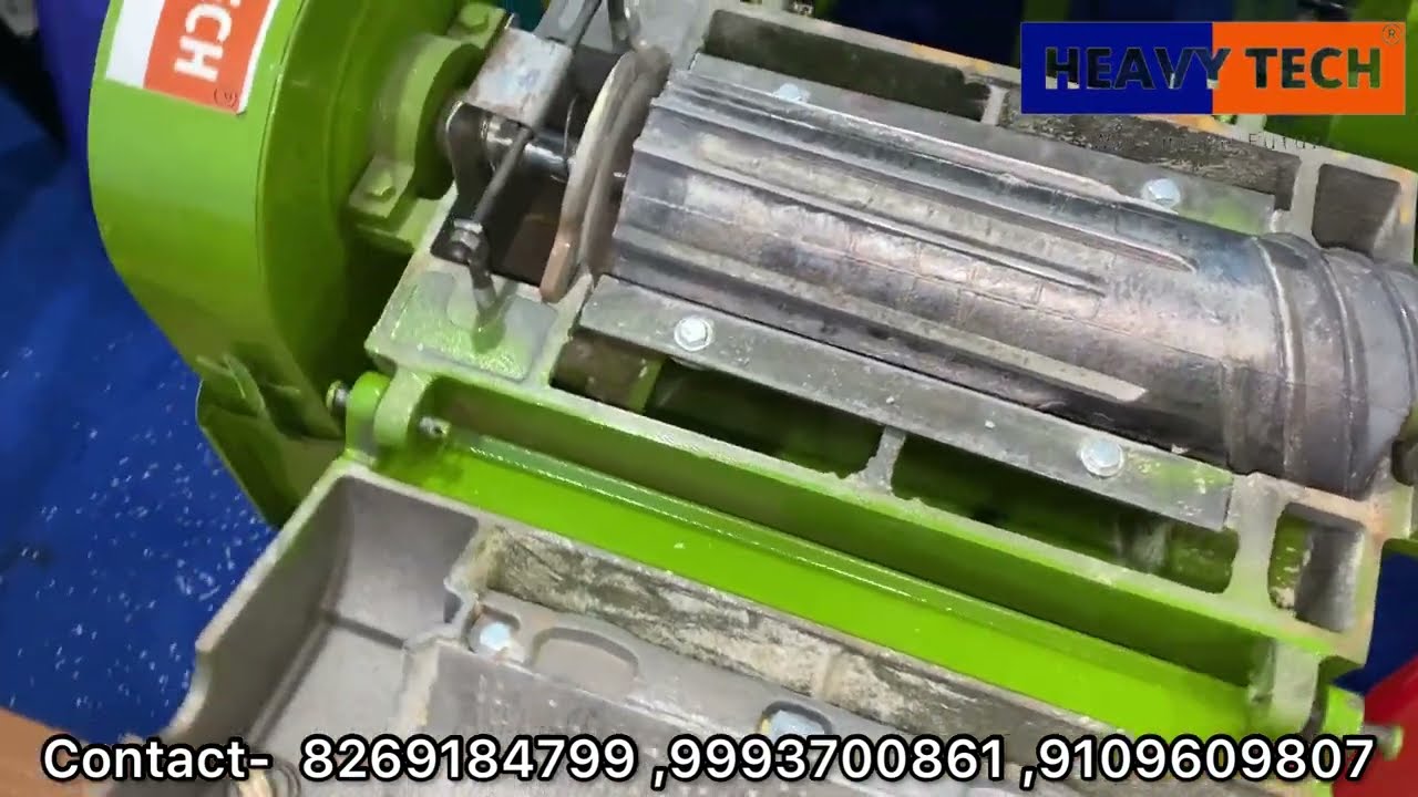 6N100 HEAVYTECH || MINI RICE MILL के BLADE को कैसे SET करे || #miniricemill #installation