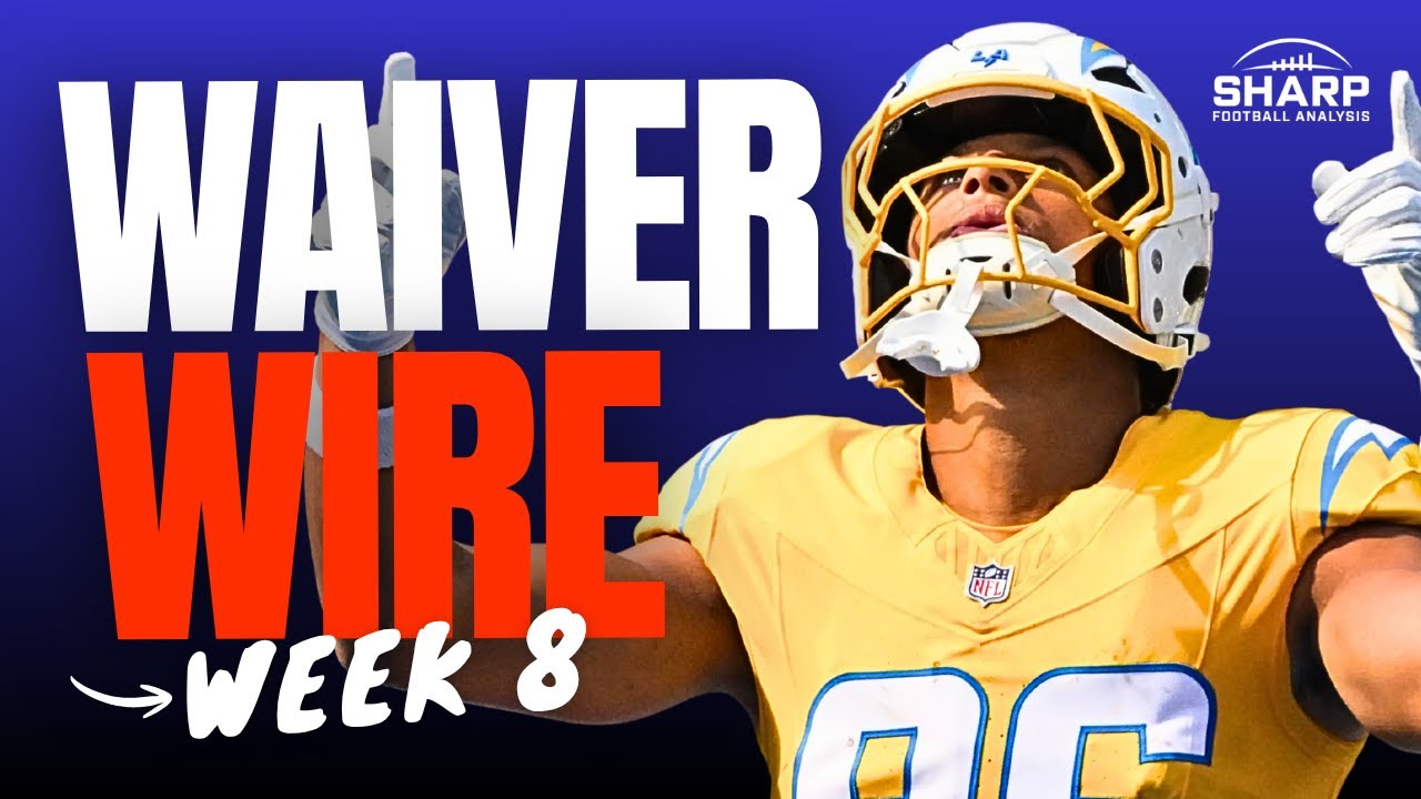 Week 8 Fantasy Football Waiver Wire Pickups & FAAB Strategy