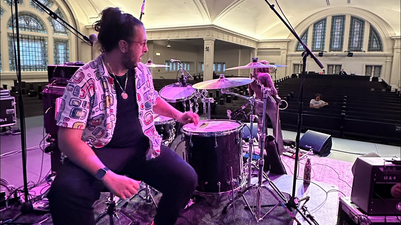 USA 🇺🇸 Tour  ( sound check ) Seattle town hall تجربة الصوت جولة بامريكا