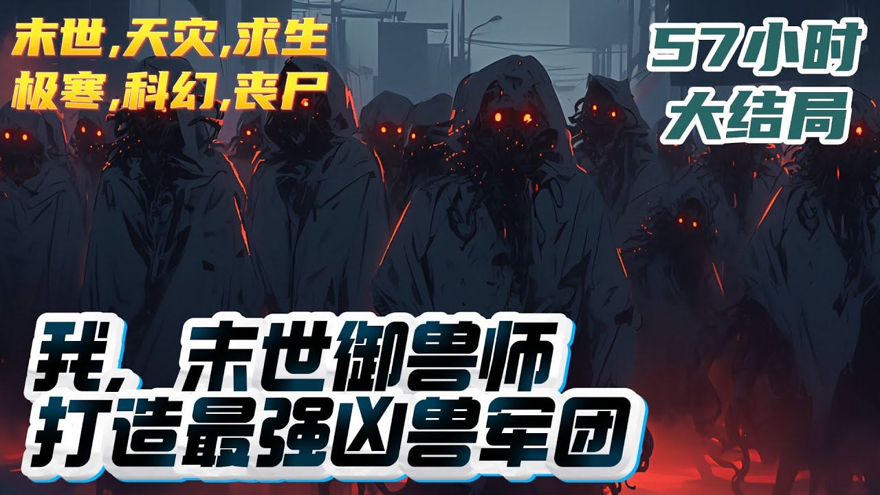 【57小时完结】《我，末世御兽师，打造最强凶兽军团》方辰重生到末世降临前，激活御兽系统，绑定银背大猩猩，并将其进化成传说中的金刚。末世降临，丧尸横行，秩序崩塌！｜#末世#末日#丧尸#小说推文