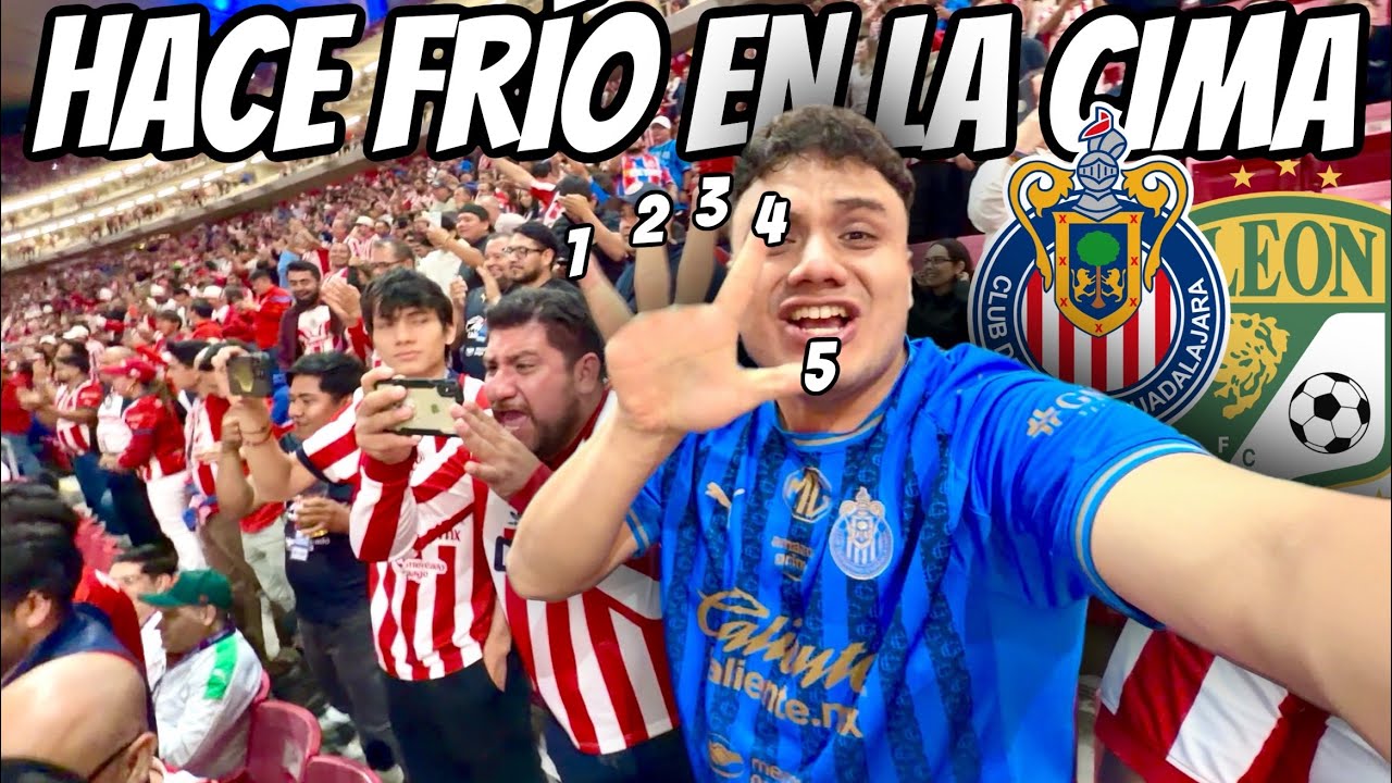 CHIVAS vs LEON 5-0 &iexcl;VOLVEMOS a LA CIMA con GOLEADA! REACCI&Oacute;N desde ESTADIO AKRON