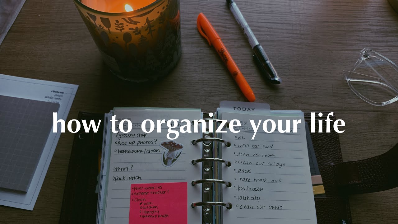 How to organize your life | notebooks and planners I’ve used this year