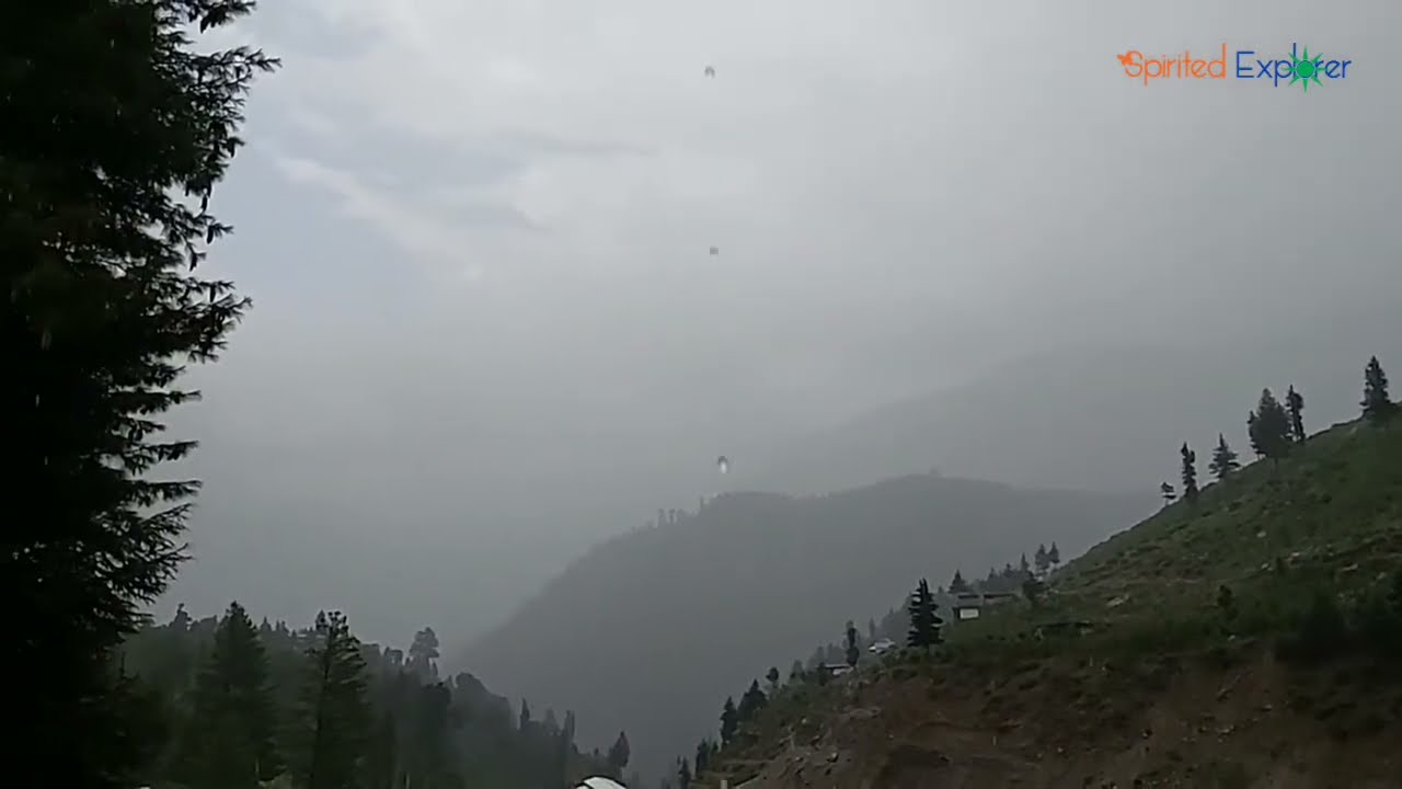 Serenity & Peace of Rain | Kalam Swat Valley| Rain drops are falling on my heart | Pakistan.
