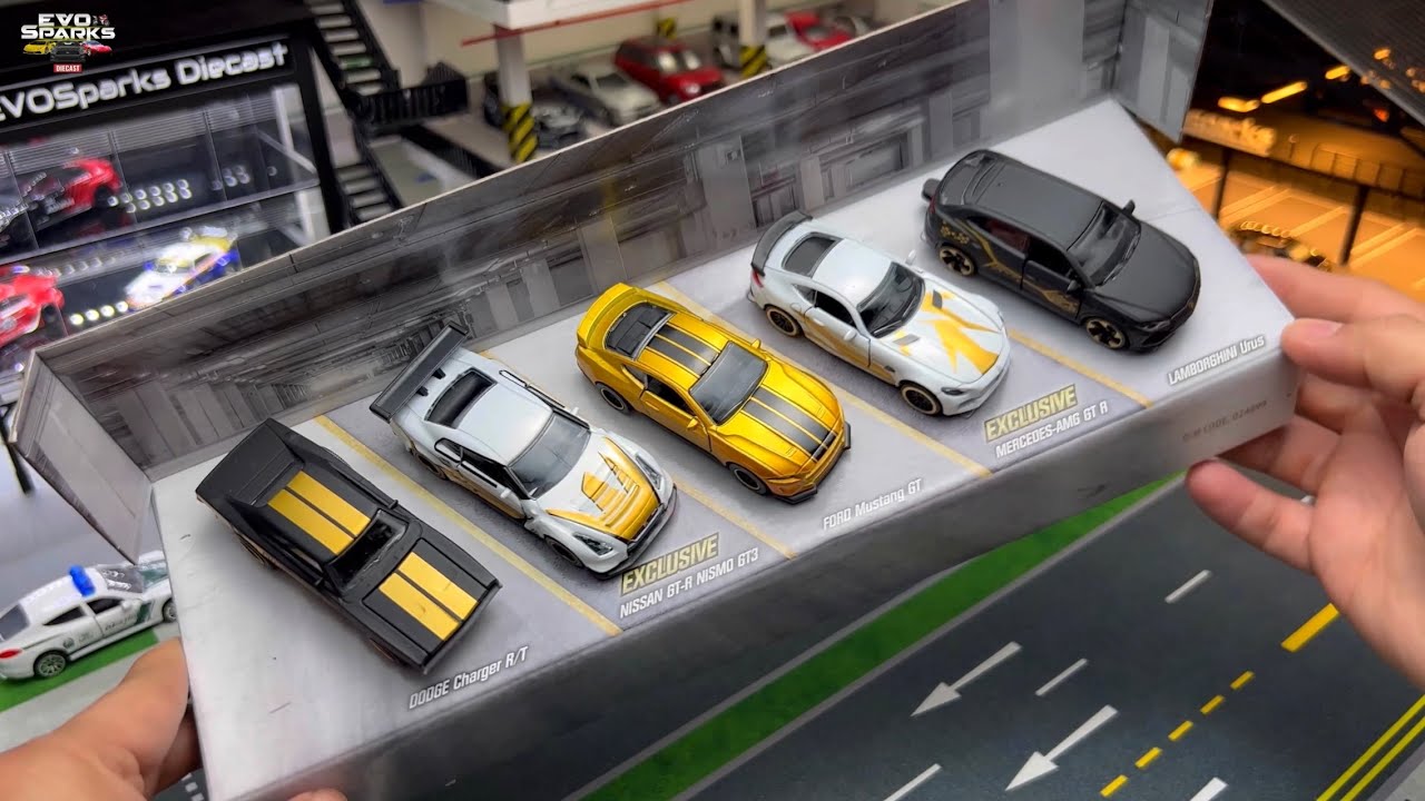 Подарочный набор Majorette Limited Edition | Распаковка литых моделей автомобилей 1/64