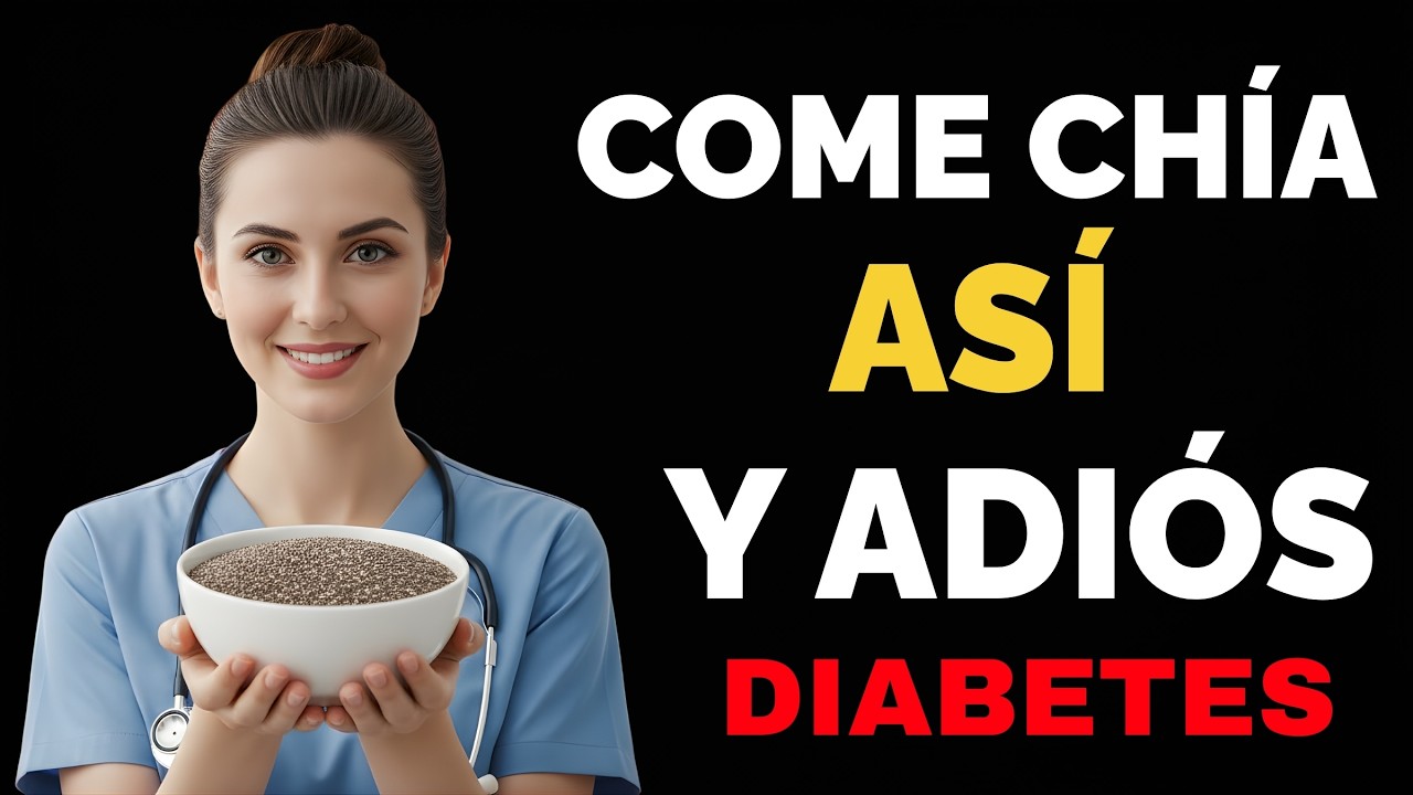 Cómo Comer CHÍA Correctamente Si Tienes DIABETES (Para Mantener el AZÚCAR Bajo Control) Dr.Aitana