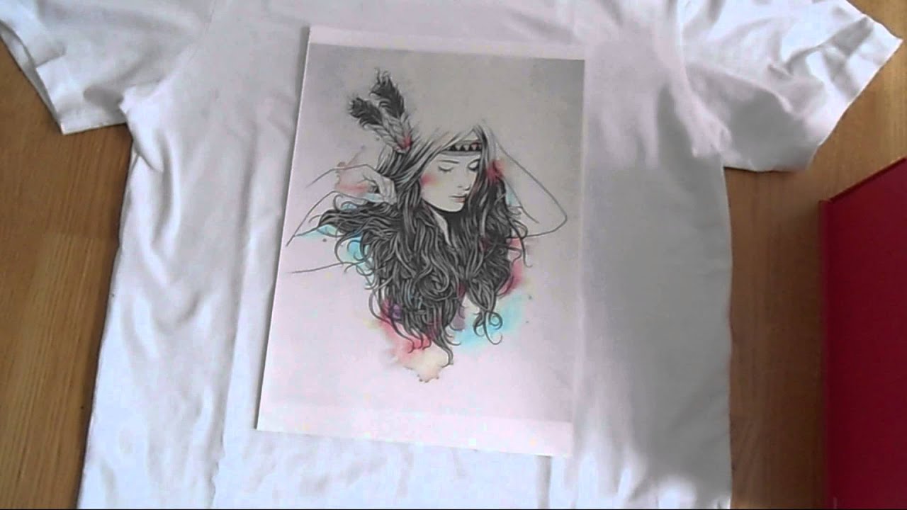 TEST : Le papier transfert action + DIY T-shirt