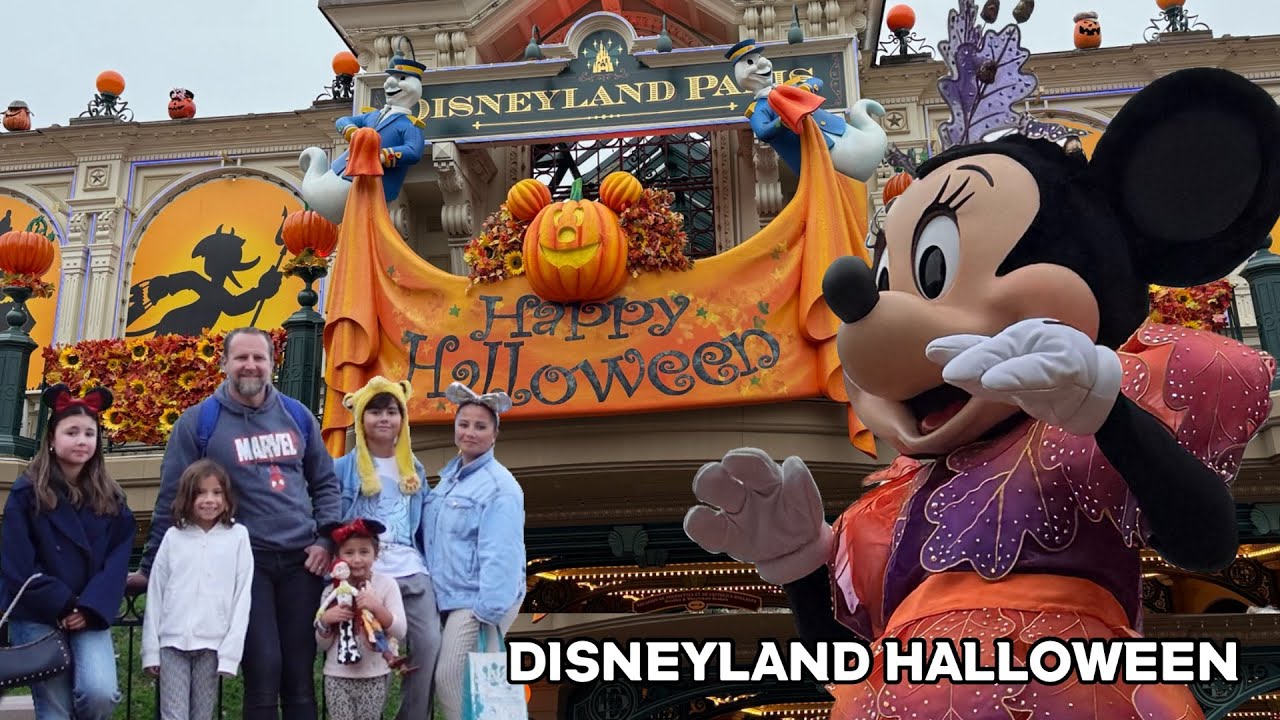 WE GINGEN NAAR DISNEYLAND PARIS MET HALLOWEEN | 2025