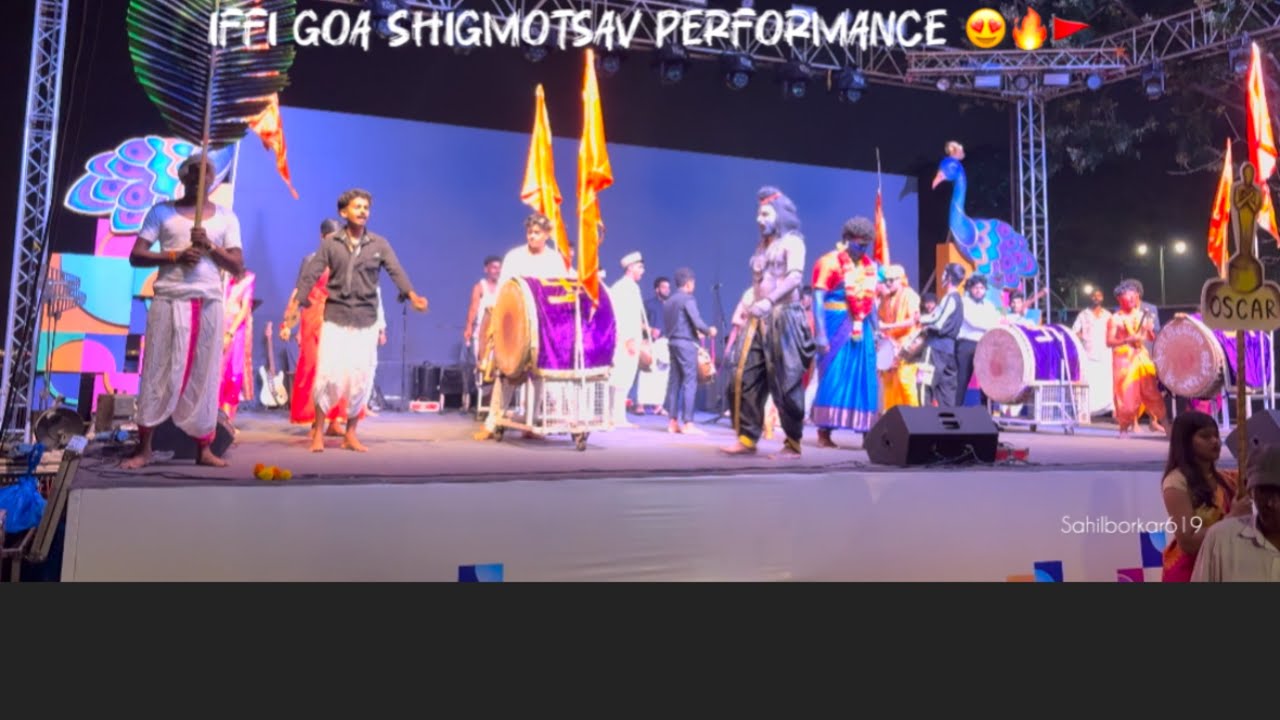 Iffi Goa shigmotsav best performance🔥 #unique #2025 #goa #shigmotsav #iffigoa #iffi2025 #viralvideo