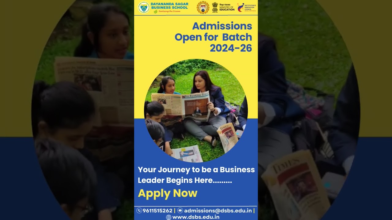 Admissions Open for Batch 2024-26.
