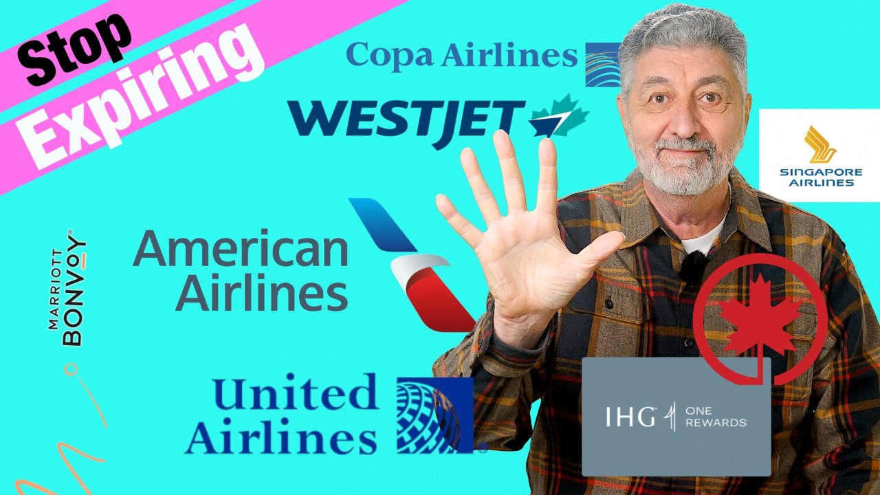 5 ways NOT to lose your Airline miles or Hotel Points!