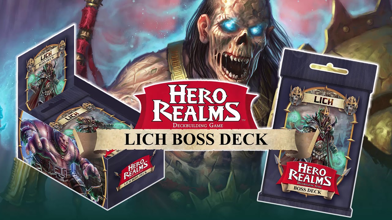 Hero Realms - Rules of the Lich Boss Deck