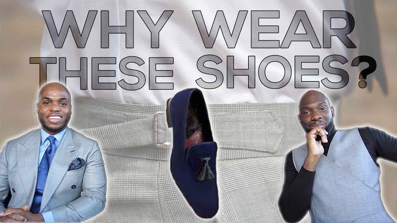 What Shoes To Wear With Suits | Mens Suede Loafer