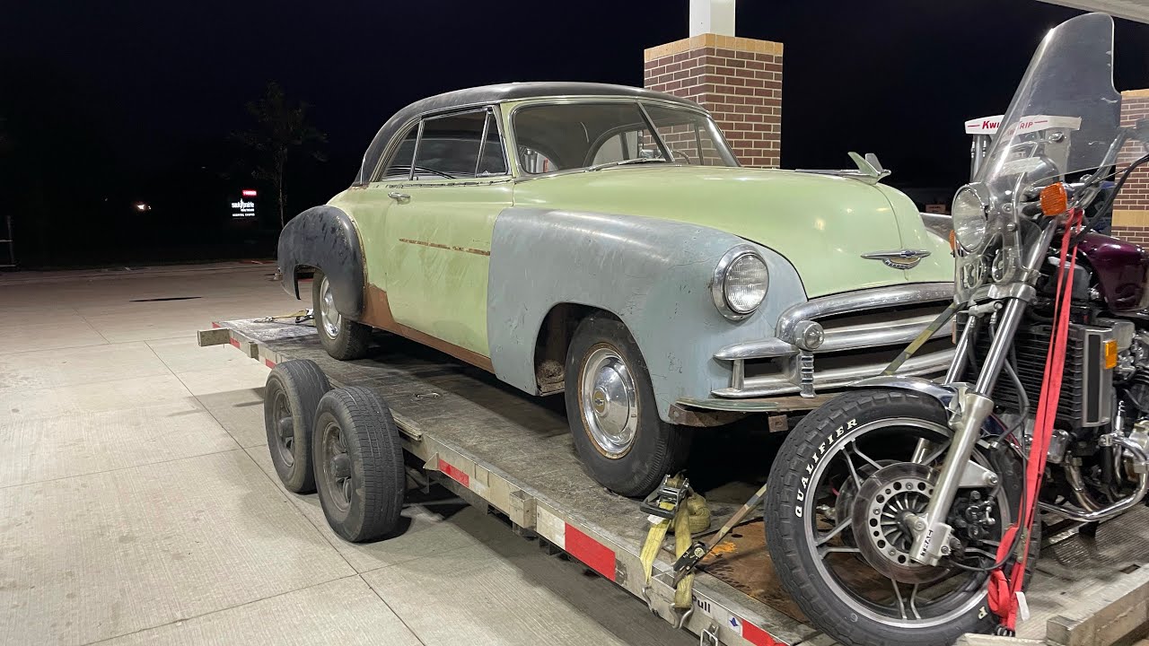 1950 Chevy Belair Hardtop Barnfind WILL IT RUN?!