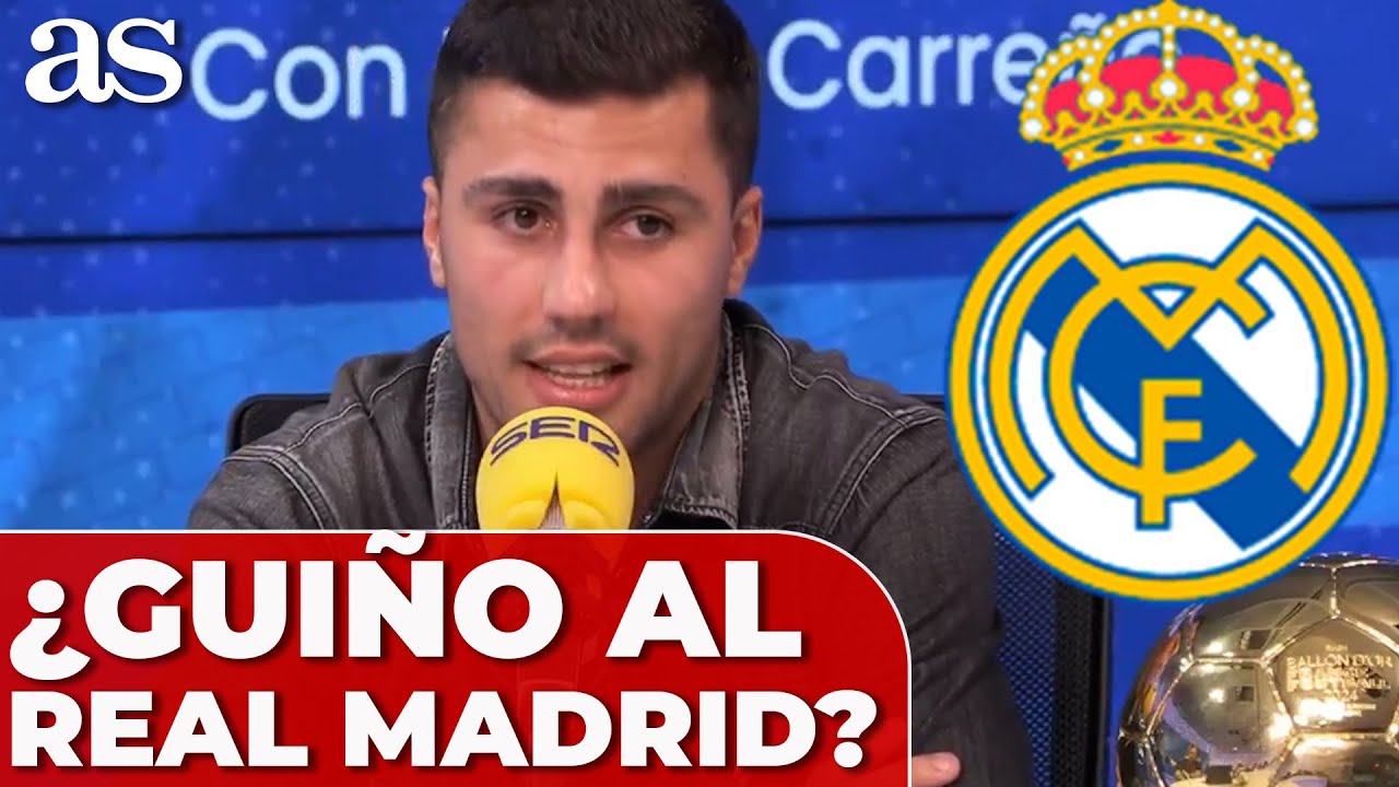 RODRI y su respuesta que ALIMENTA los RUMORES con el REAL MADRID