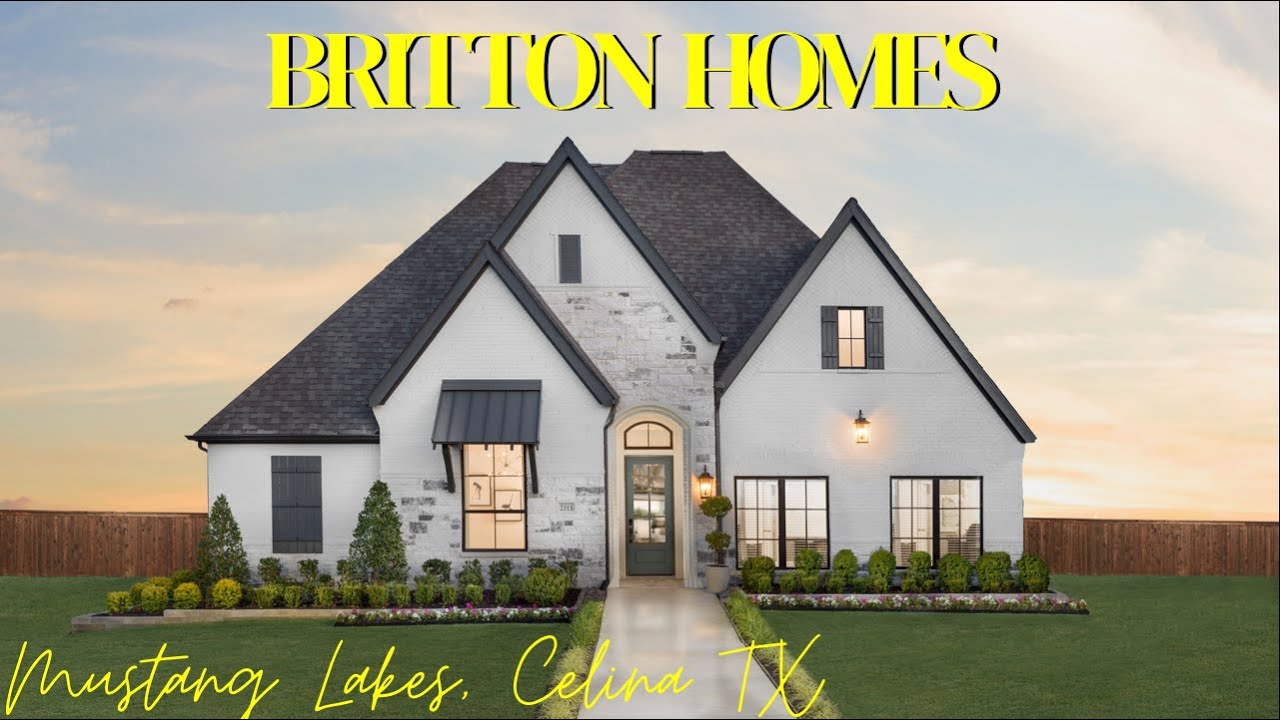 Model Home Tour | Britton Homes | $600s | Mustang Lakes | Celina TX
