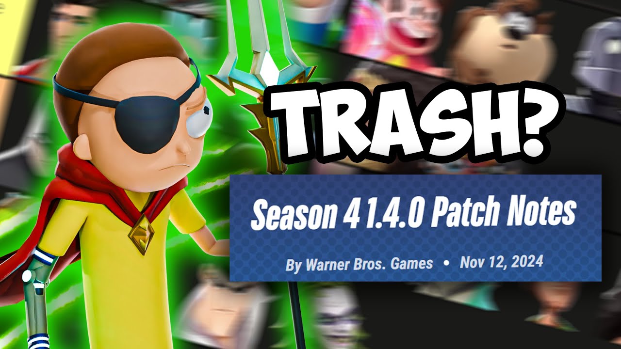 Veriflied Reacts to MultiVersus Season 4.. (Patch 1.4.0 High Level Morty Nubia Gameplay)