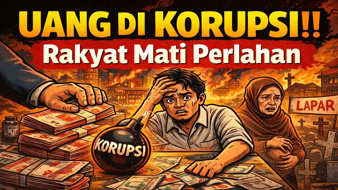 🔥TRILIUNAN RUPIAH DIKORUPSI, DAYA BELI RAKYAT HANCUR PERLAHAN‼️