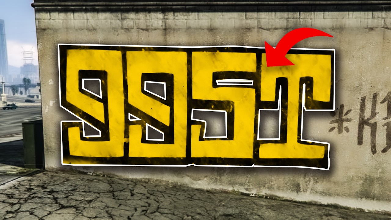 Загадка номерного знака на 99-й улице в GTA V
