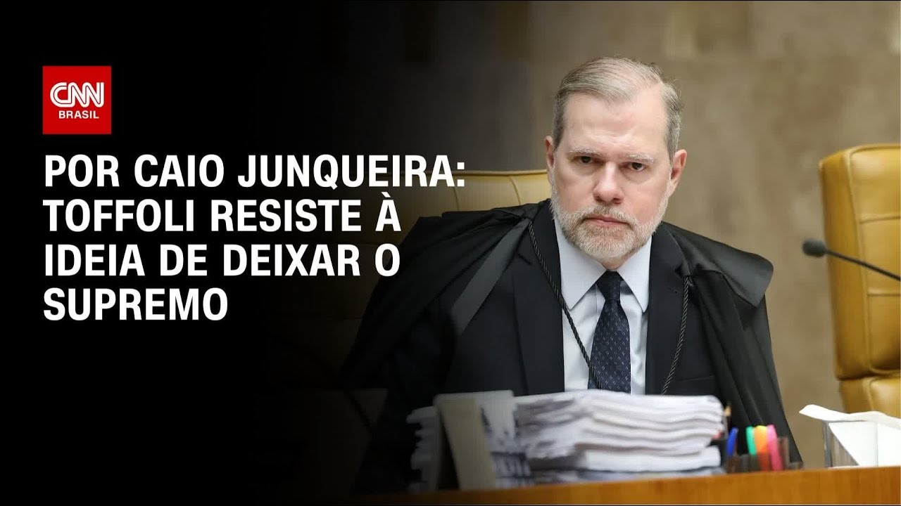 Análise: Toffoli resiste à ideia de antecipar aposentadoria no STF | CNN PRIME TIME