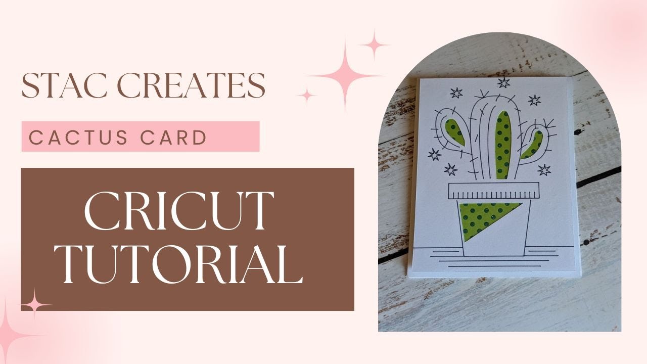 🌵 DIY Cactus Card with Cricut | Easy Step-by-Step Tutorial 🌵
