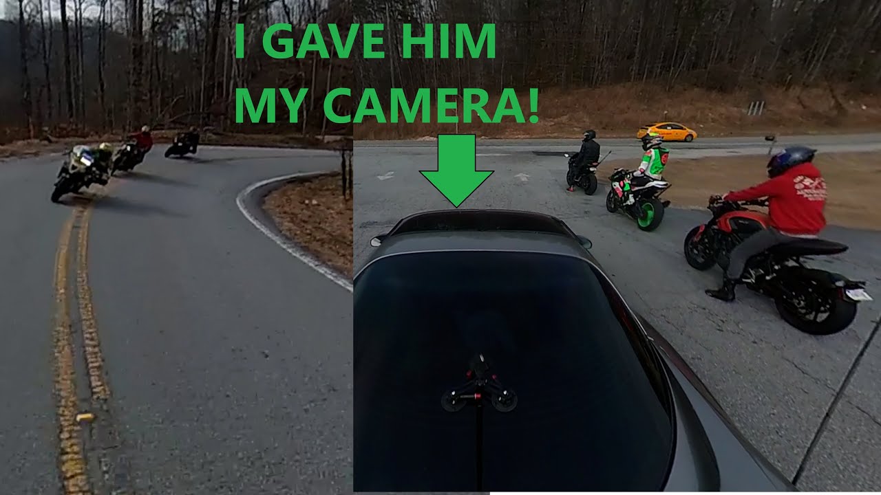 Chasing a Fast Driver with My Camera 17N