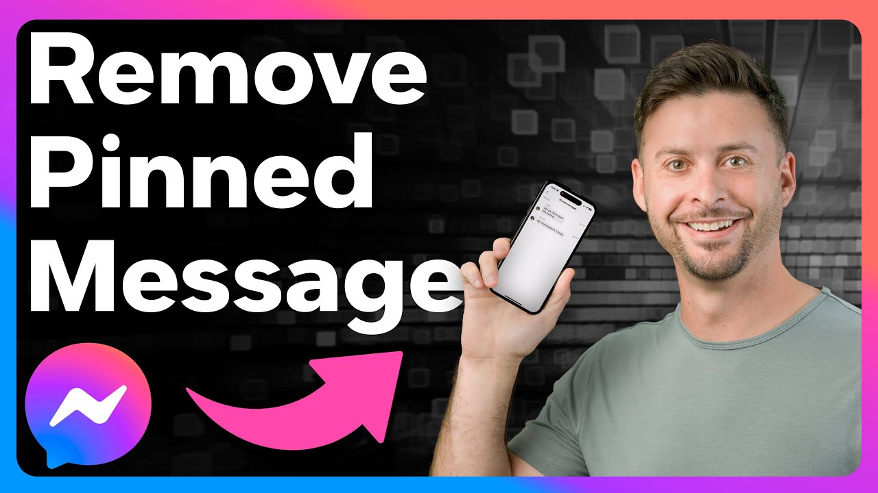 Как просмотреть и удалить закреплённое сообщение в Messenger