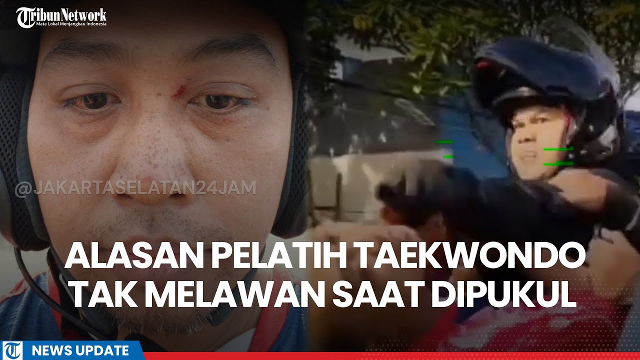 Kronologi Pelatih Taekwondo Memilih Diam Saat Dipukuli Pengendara Arogan Yang Lawan Arah