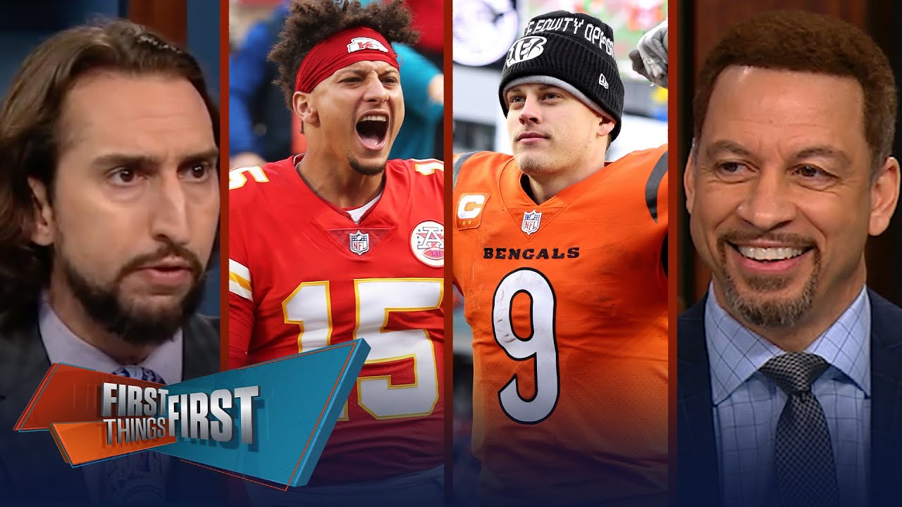 Chiefs host 2nd straight AFC Championship Game vs. Joe Burrow, Bengals | NFL | FIRST THINGS FIRST