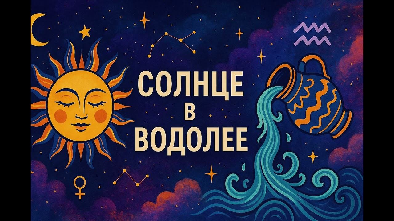 Солнце в Водолее