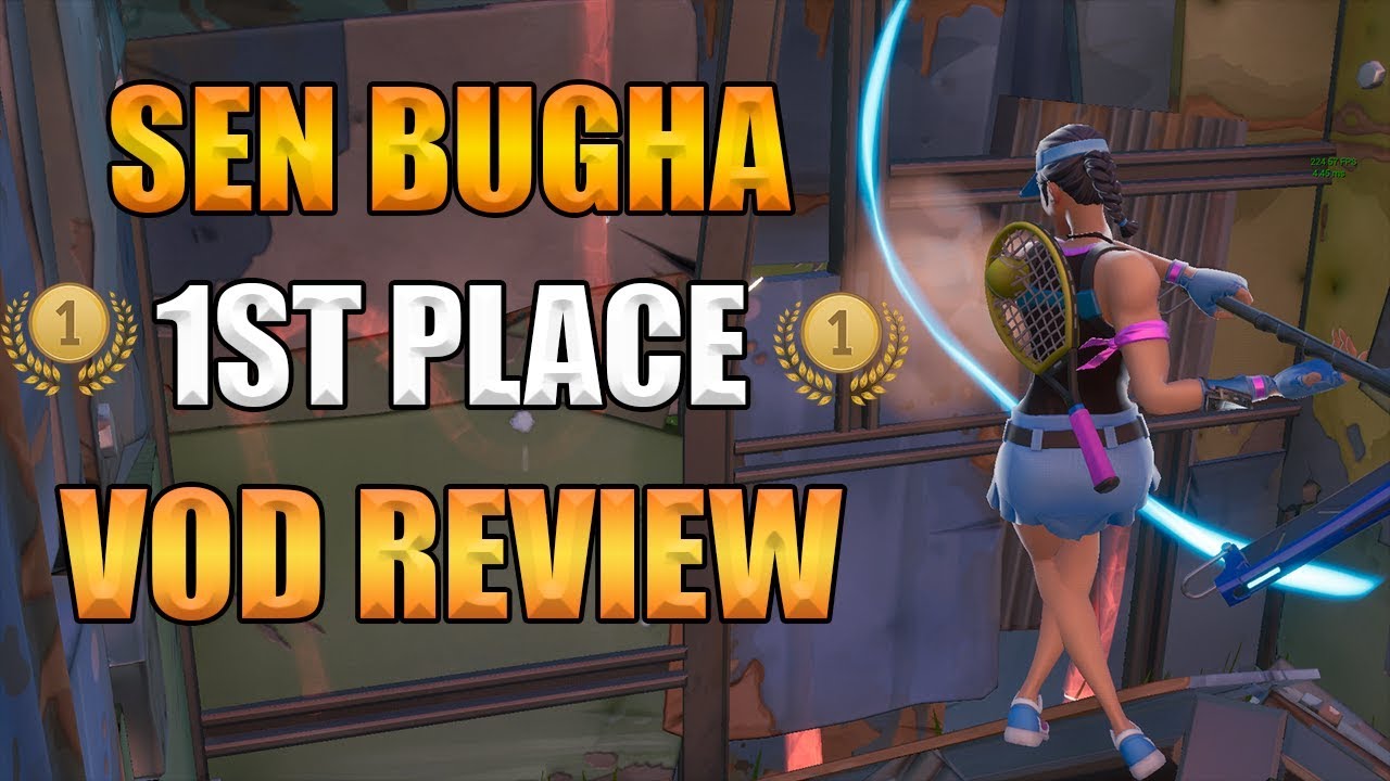 VOD Review: Bugha from 1st Place Run WC Qualifiers